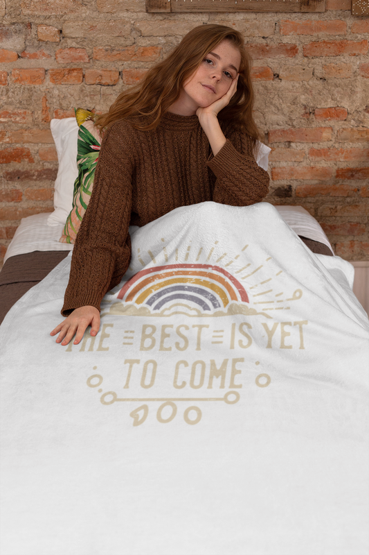 Blanket|The Best Is Yet To Come|Blanket|Essentials|For Your Home|Threadwell