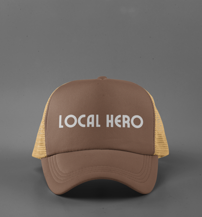 Cap|Local Hero|Trucker Hat|Graphic Cap|Gifts|Perfect Gift|Motivation|Accessories|Threadwell