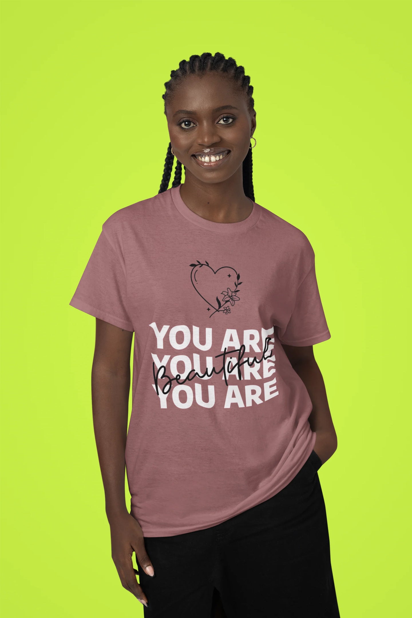 Shirt|You Are Beautiful|Cotton Shirt|Tee Shirt|Graphic Shirt |Motivational Shirt|Statement ShirtMental Health|Threadwell