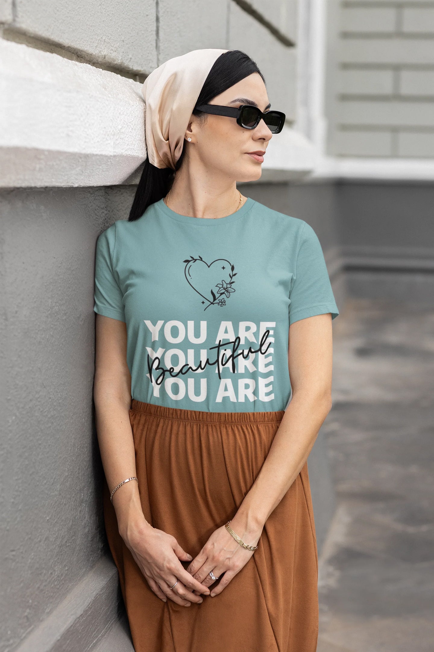 Shirt|You Are Beautiful|Cotton Shirt|Tee Shirt|Graphic Shirt |Motivational Shirt|Statement ShirtMental Health|Threadwell