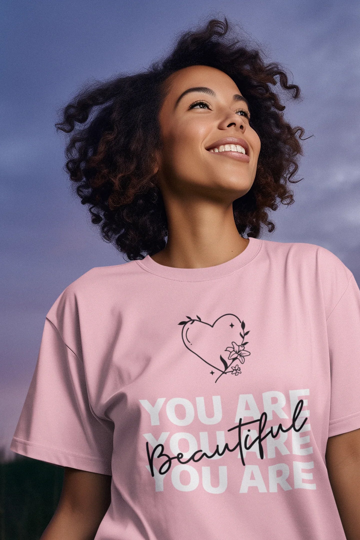 Shirt|You Are Beautiful|Cotton Shirt|Tee Shirt|Graphic Shirt |Motivational Shirt|Statement ShirtMental Health|Threadwell