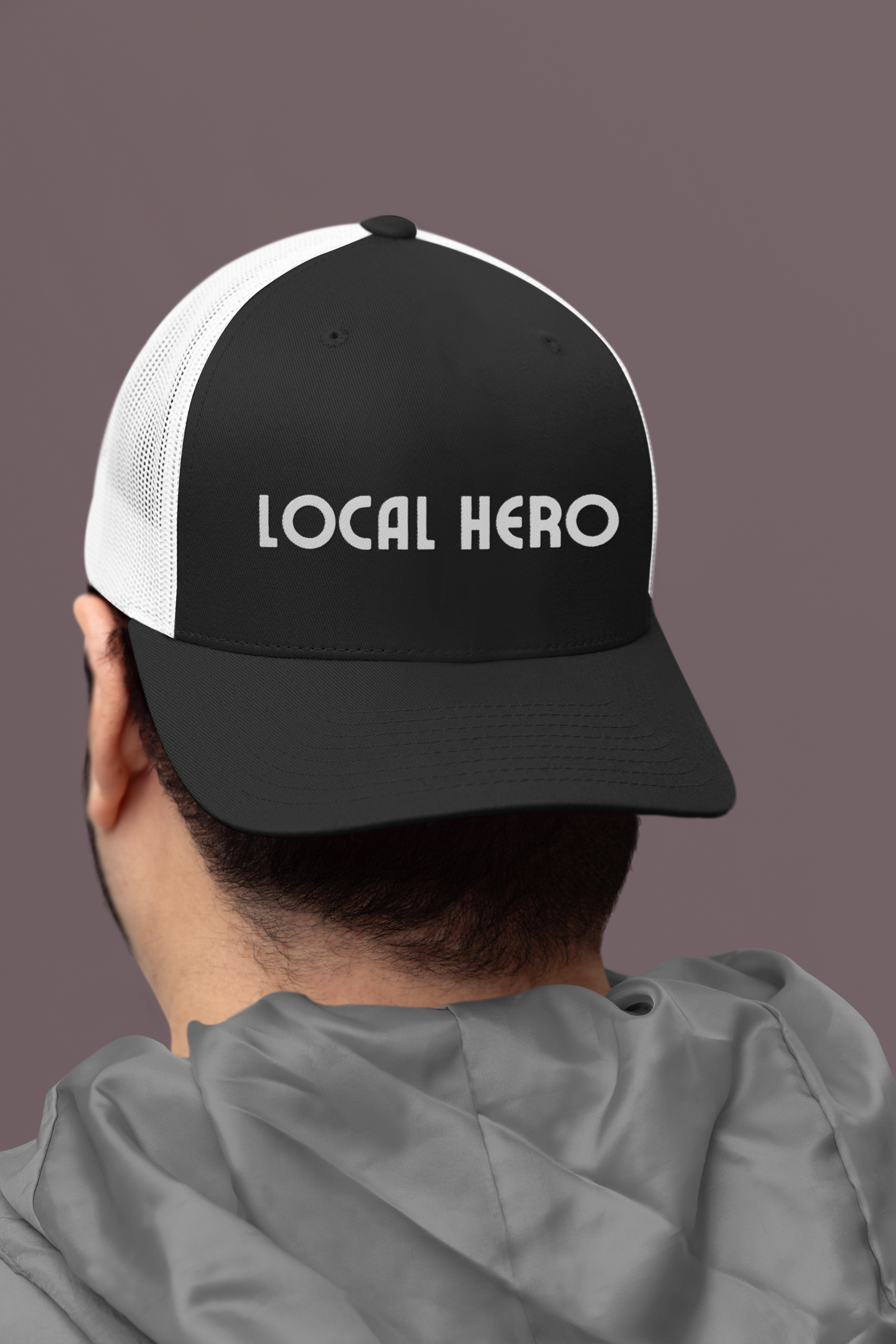 Cap|Local Hero|Trucker Hat|Graphic Cap|Gifts|Perfect Gift|Motivation|Accessories|Threadwell